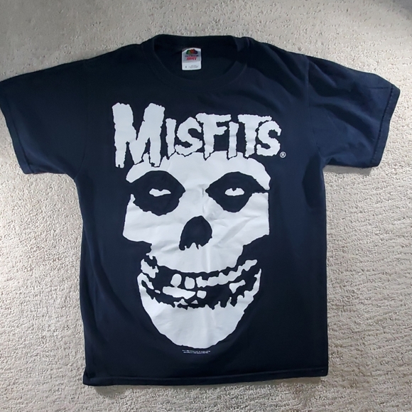Fruit of the Loom Other - 2002 vintage misfits band cyclopian black shirt
